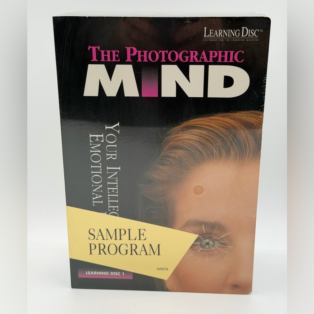 The Photographic Mind Learning Disc, Vocabulary, Phonics, Trigger Sample Program
